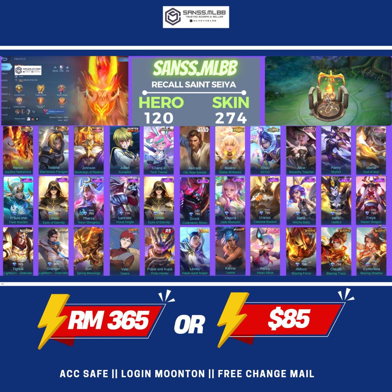 COLLECTOR Hanzo